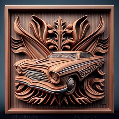 3D модель Plymouth Belvedere (STL)